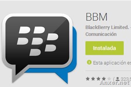 Instala ya la nueva actualización del BBM para Android que salió este jueves